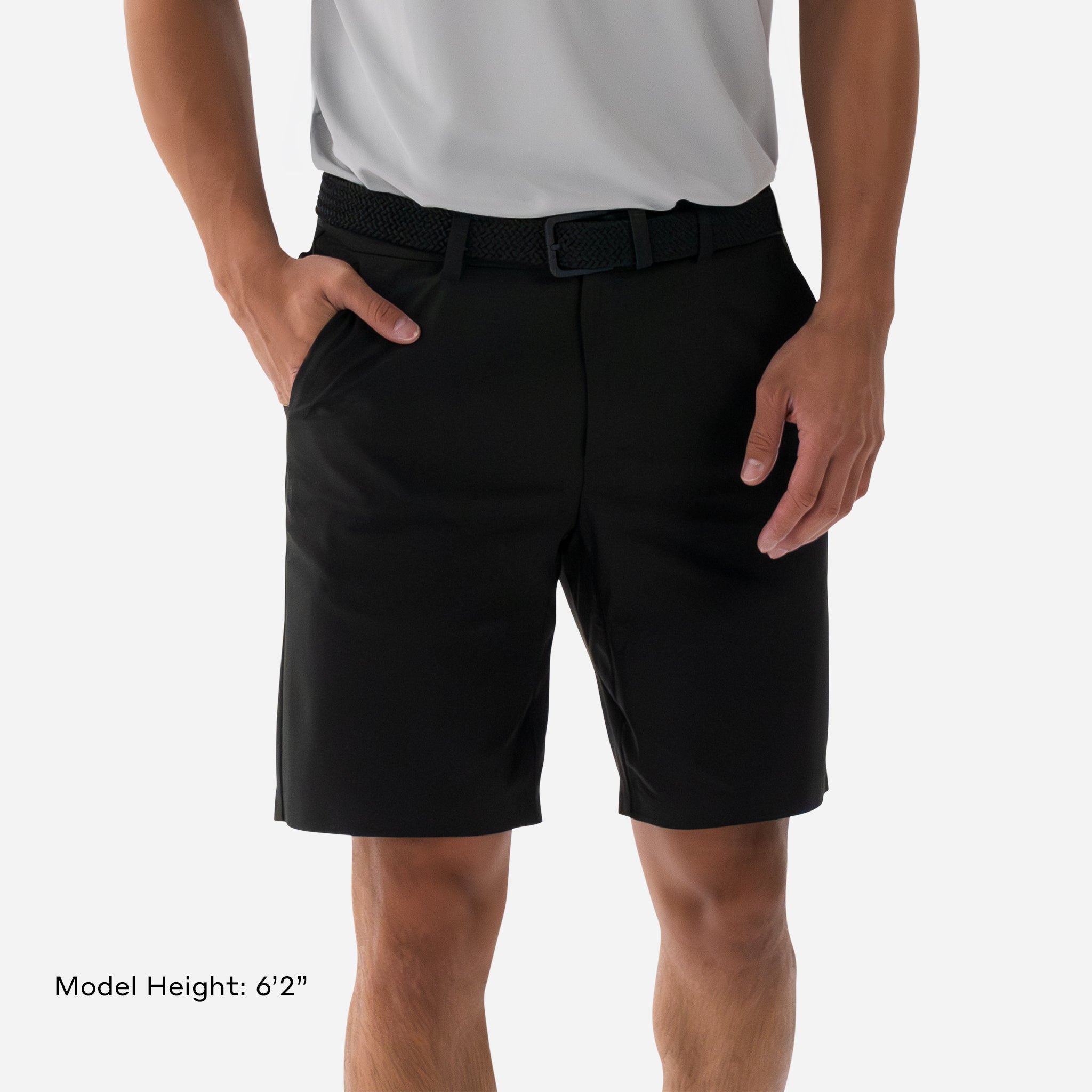 Performance 5-Pocket Short Black