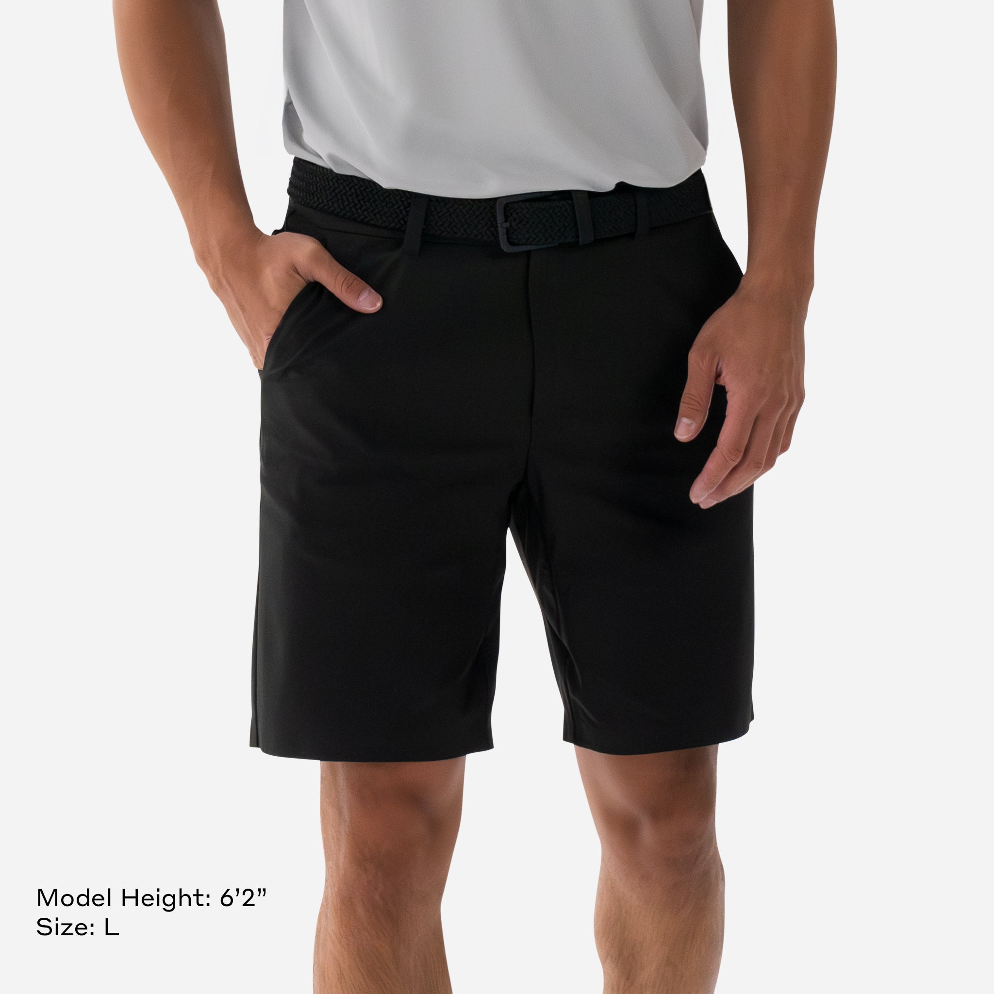 Performance 5 Pocket Short Black