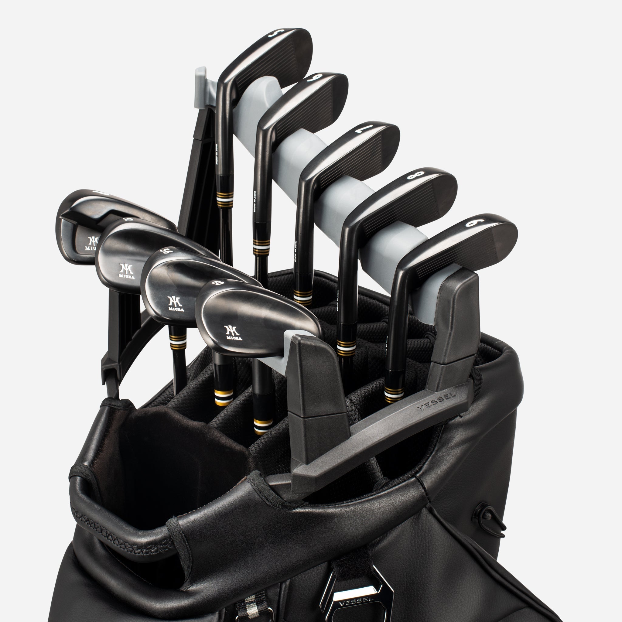 Golf Club Organizer - Lux Pro Cart VESSEL - Golf Accessory