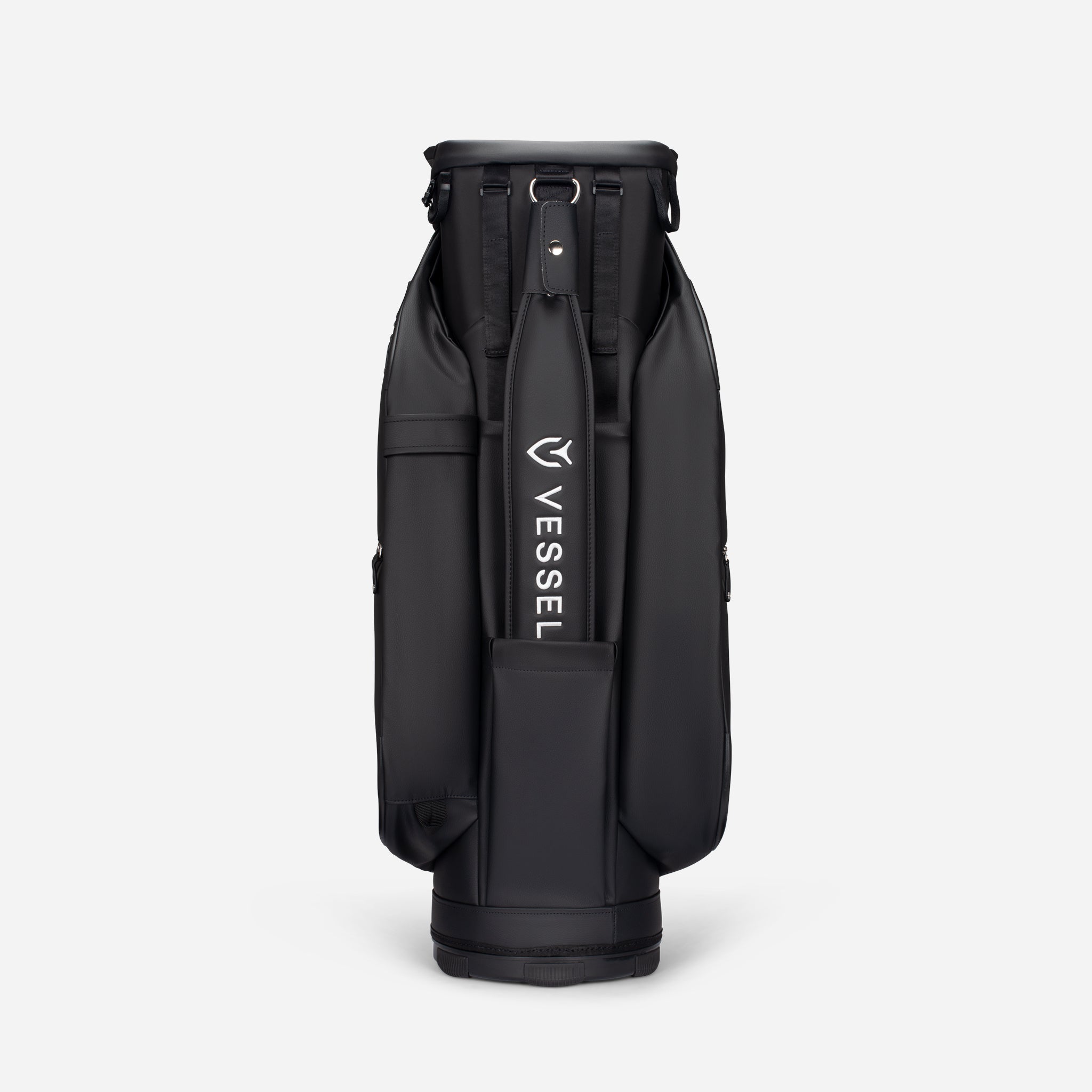 VESSEL Lux Pro Cart II in black – premium golf cart bag