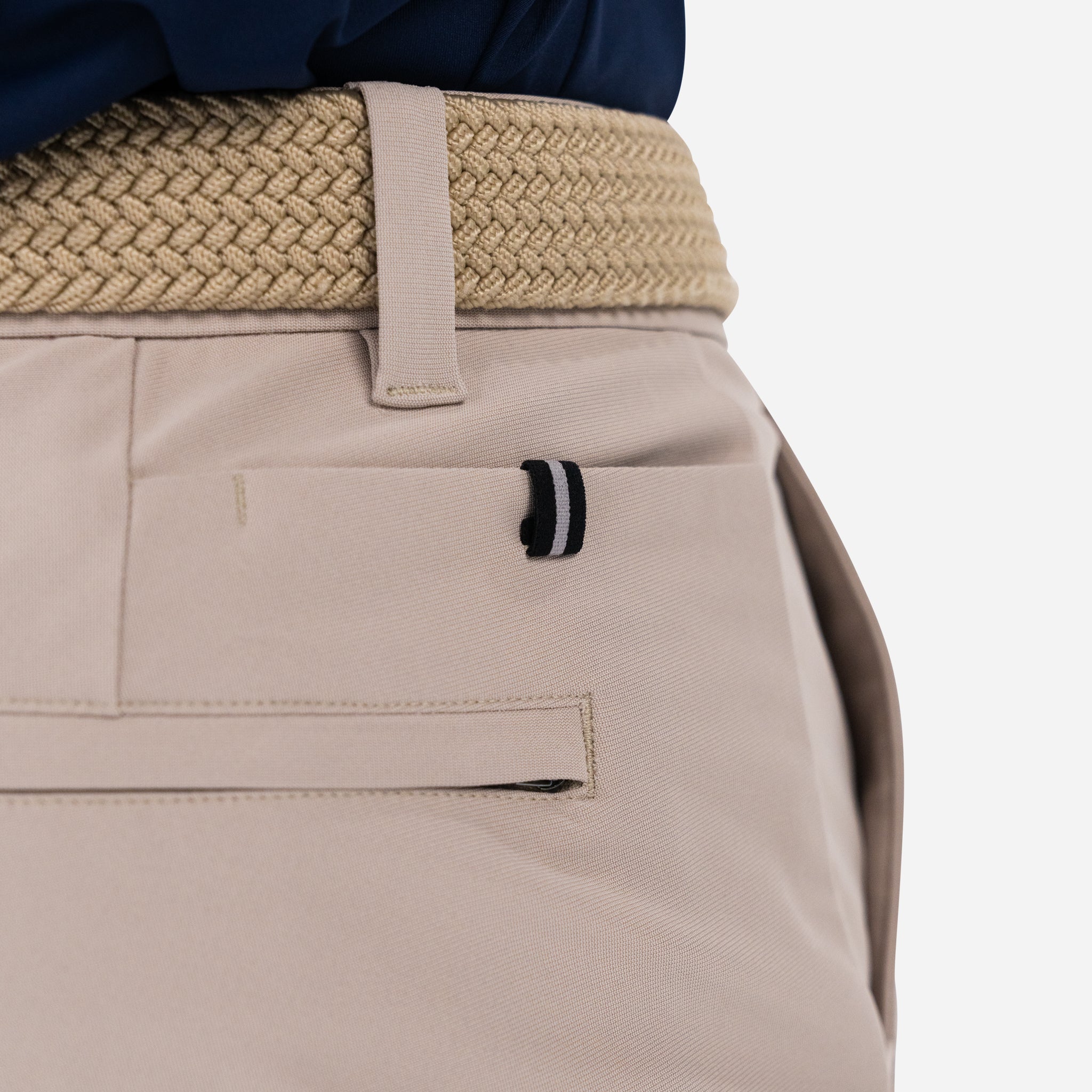 Performance 5-Pocket Short Taupe
