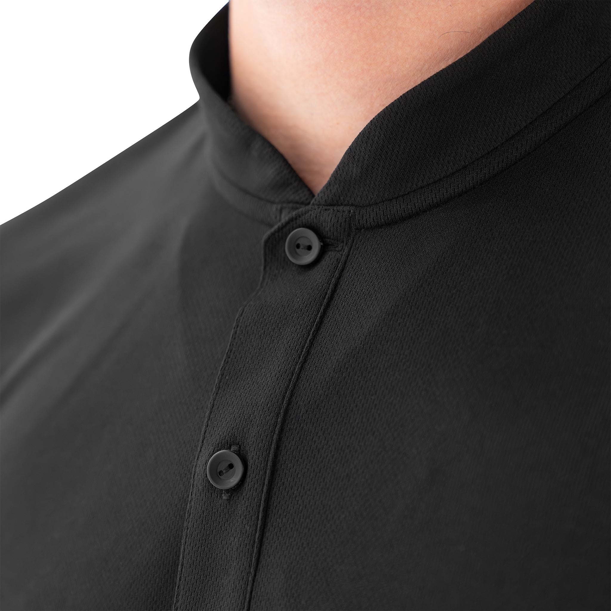 Performance Blade Collar Polo Black