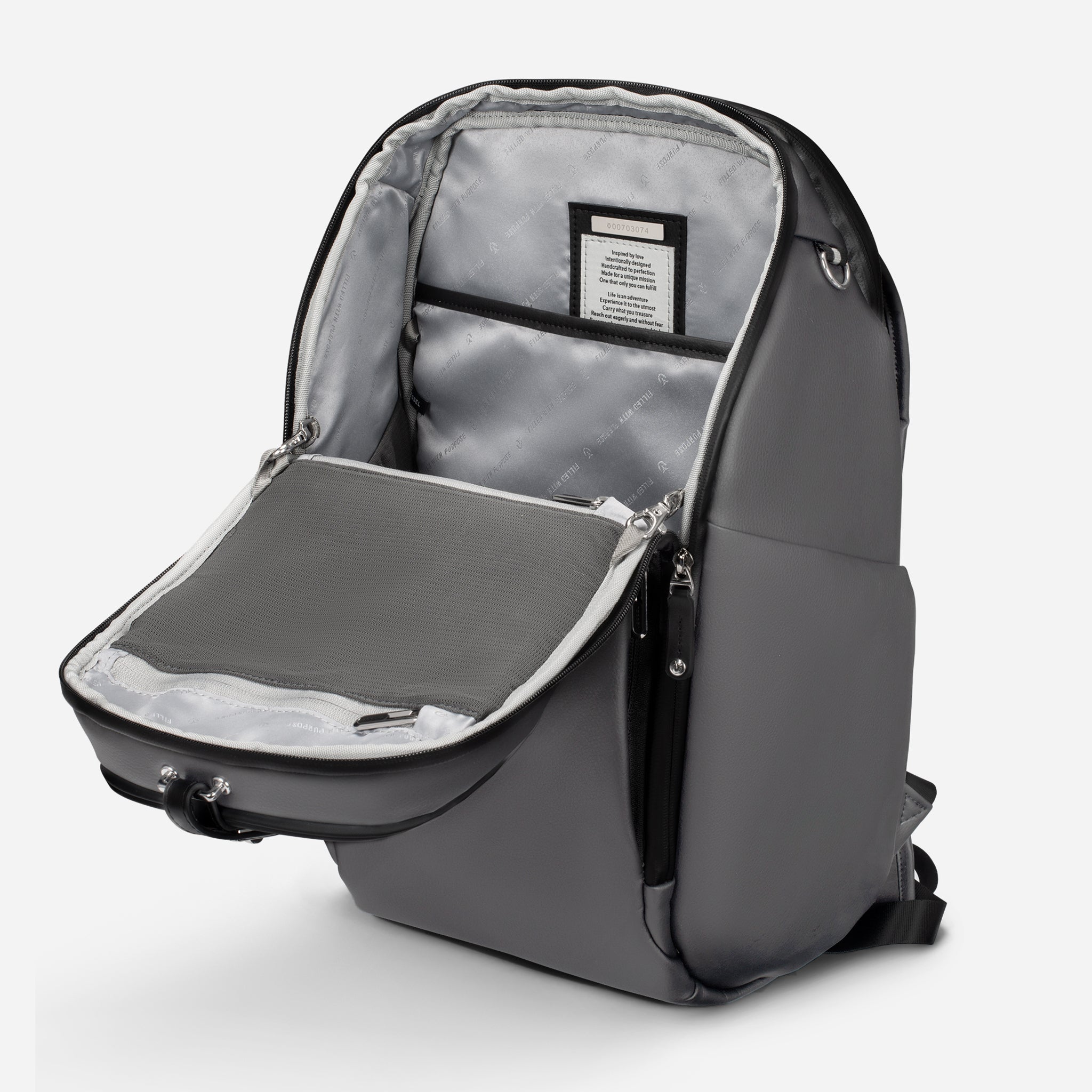 PrimeX 2.0 Backpack Pebbled Grey