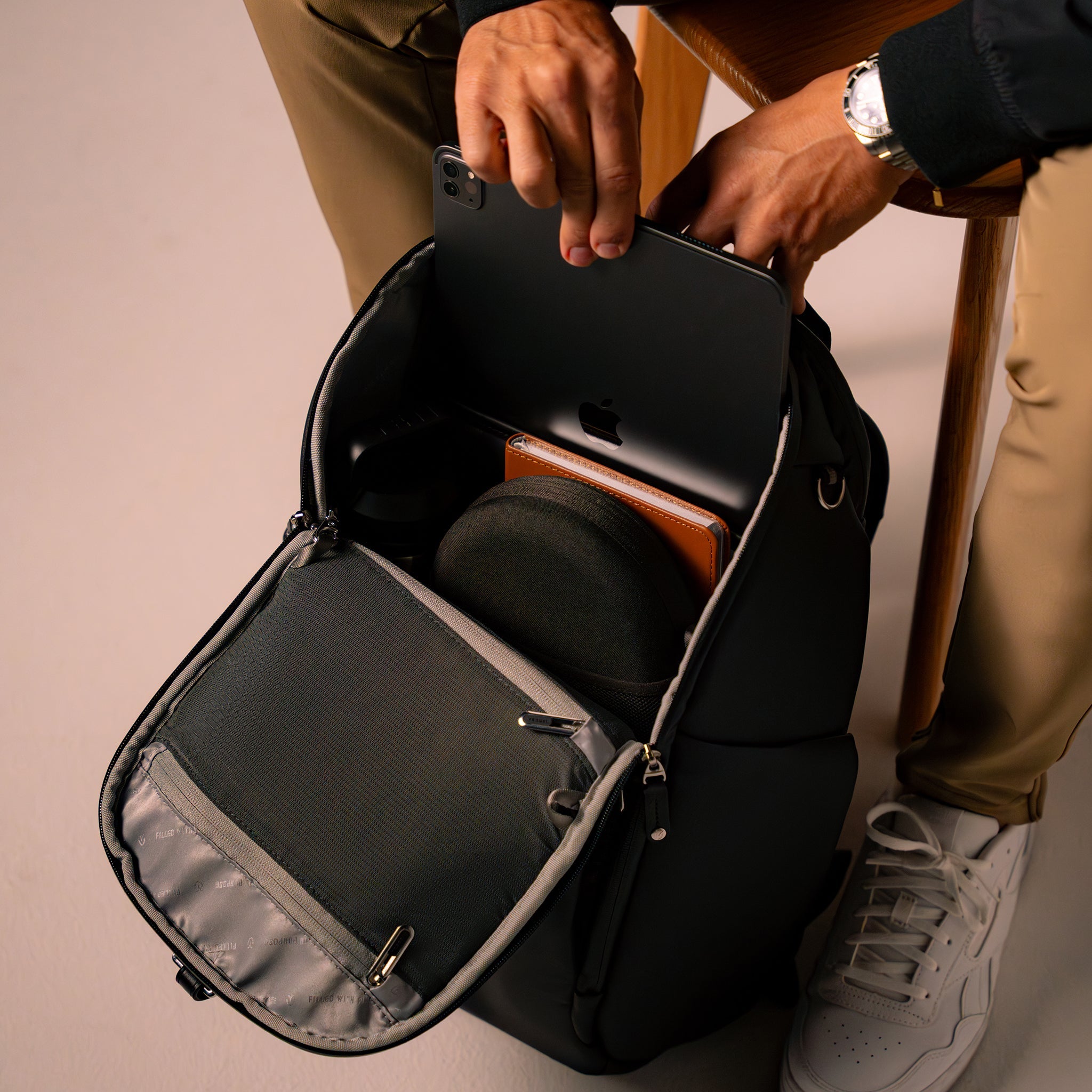 PrimeX 2.0 Plus Backpack Pebbled Grey