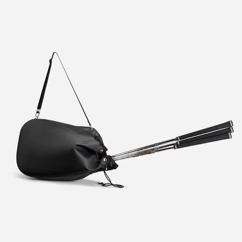 VESSEL Player V Stand in black – lightweight golf stand bag