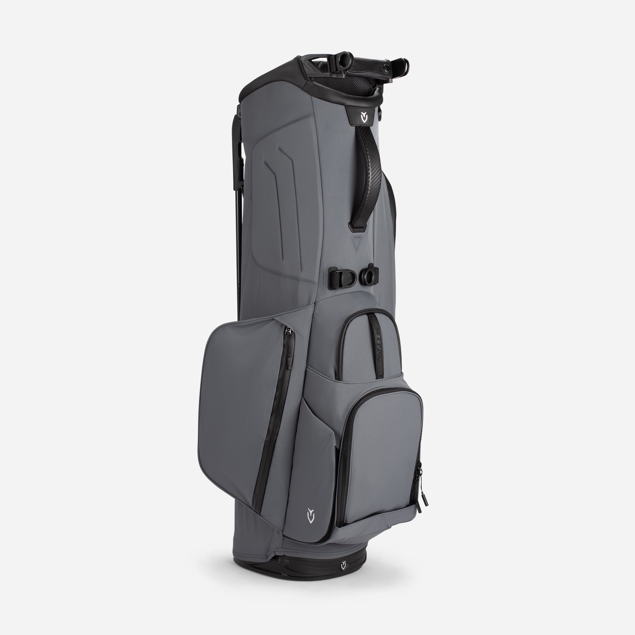VESSEL Player Air Stand in grey – lightweight golf stand bag