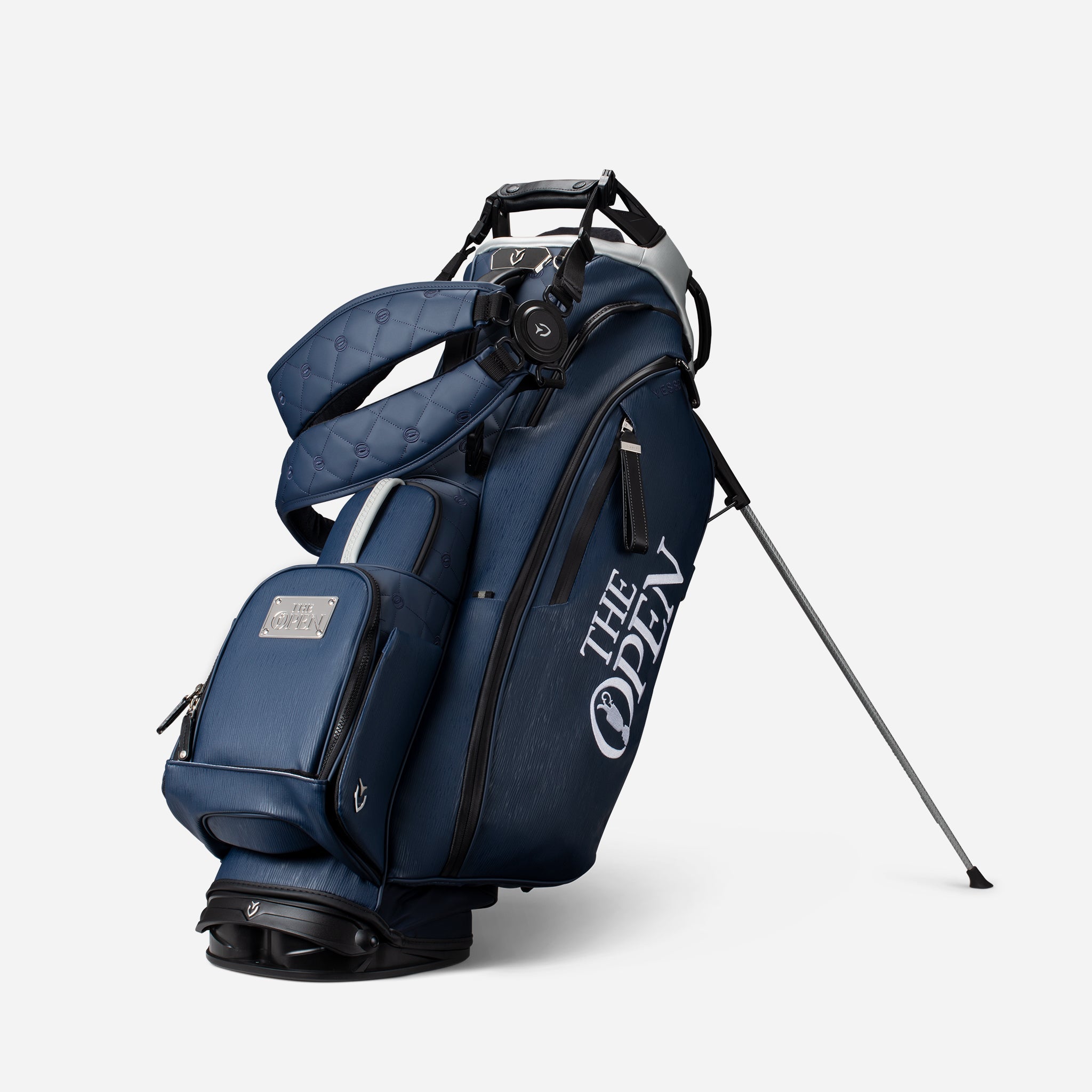 The Open x VESSEL Player V Pro Stand – lightweight golf stand bag