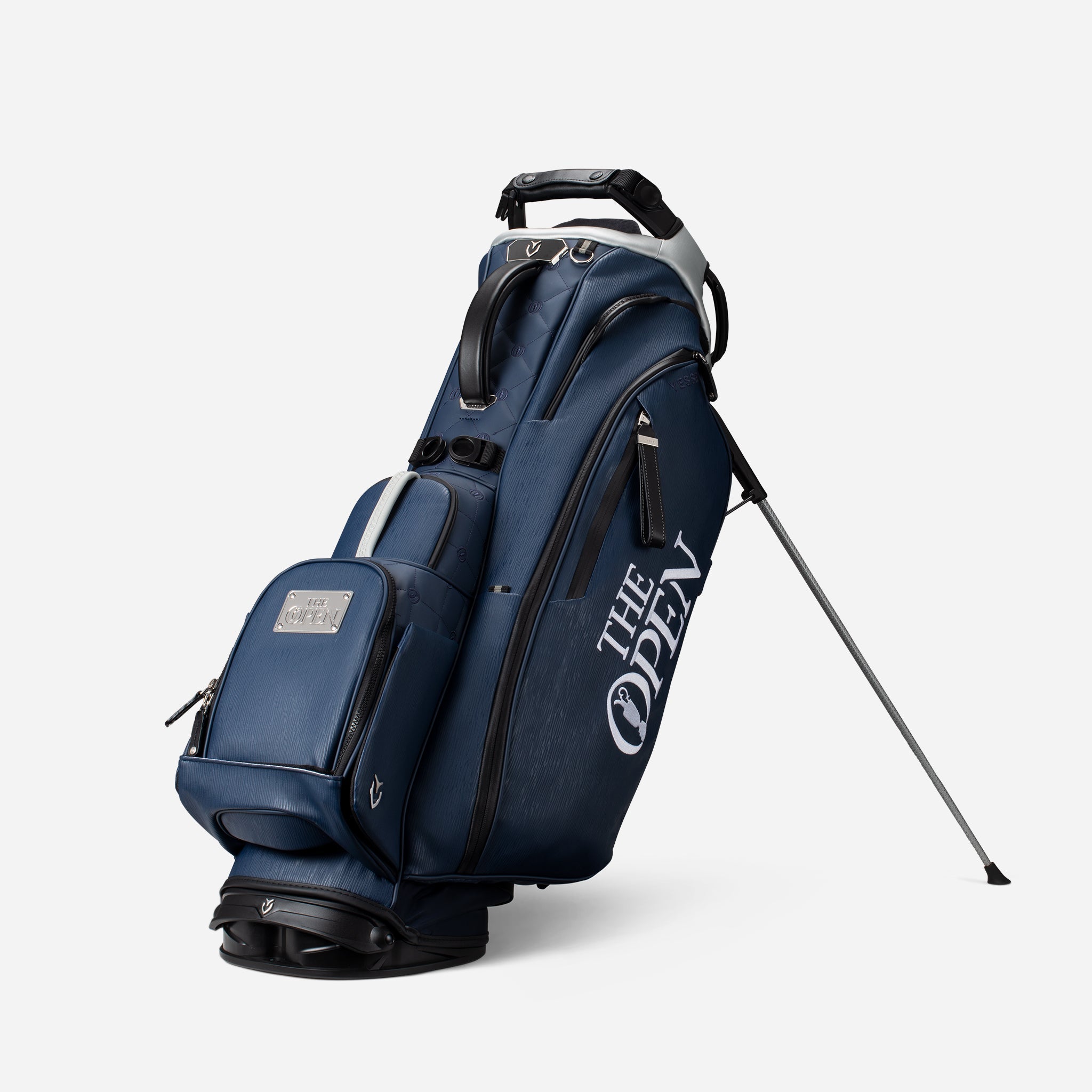The Open x VESSEL Player V Pro Stand – lightweight golf stand bag