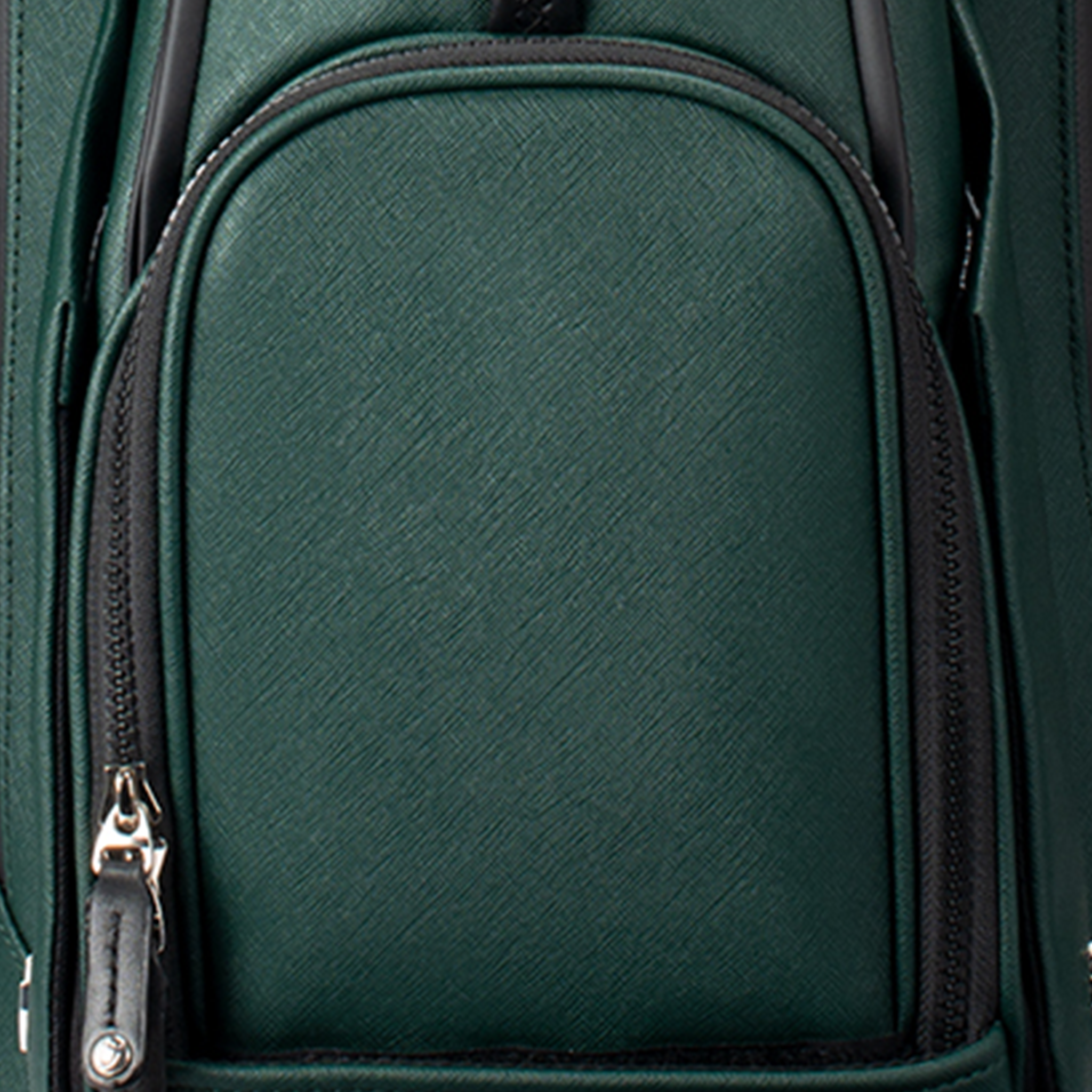 VESSEL Lux Looper in crosshatch green – lightweight golf stand bag