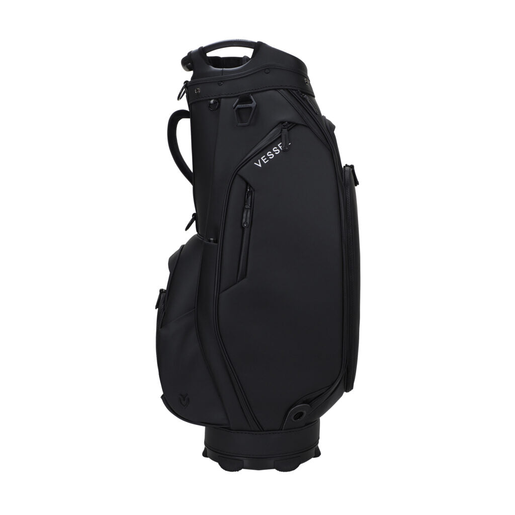 VESSEL Japan Lux Cart 2.0 in black – premium golf cart bag