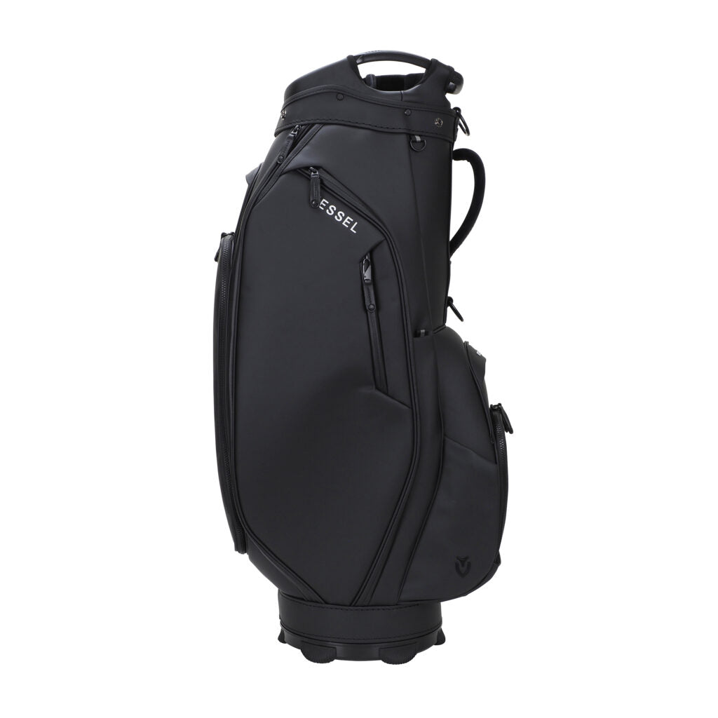 VESSEL Japan Lux Cart 2.0 in black – premium golf cart bag