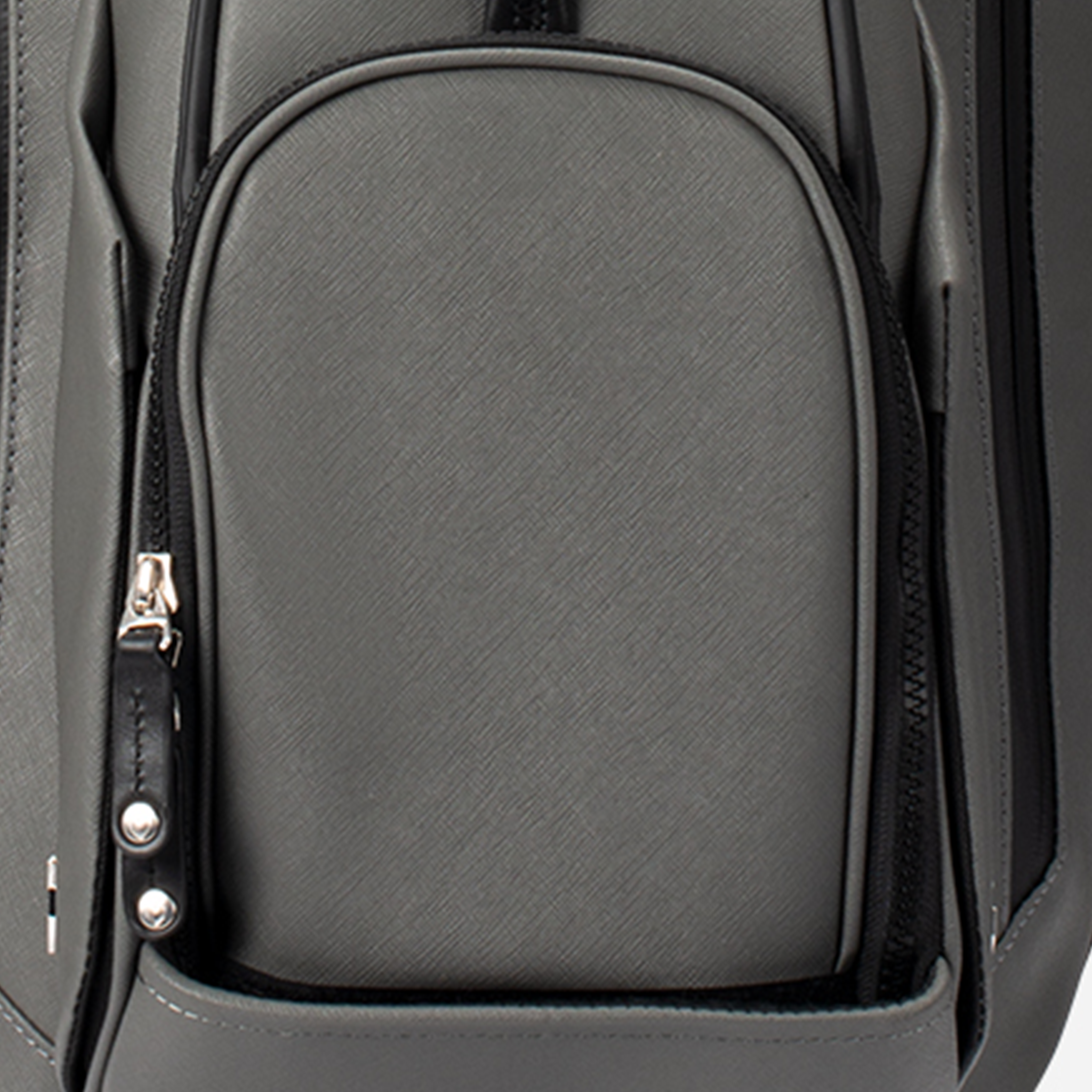 VESSEL Lux Stand in crosshatch grey – lightweight golf stand bag