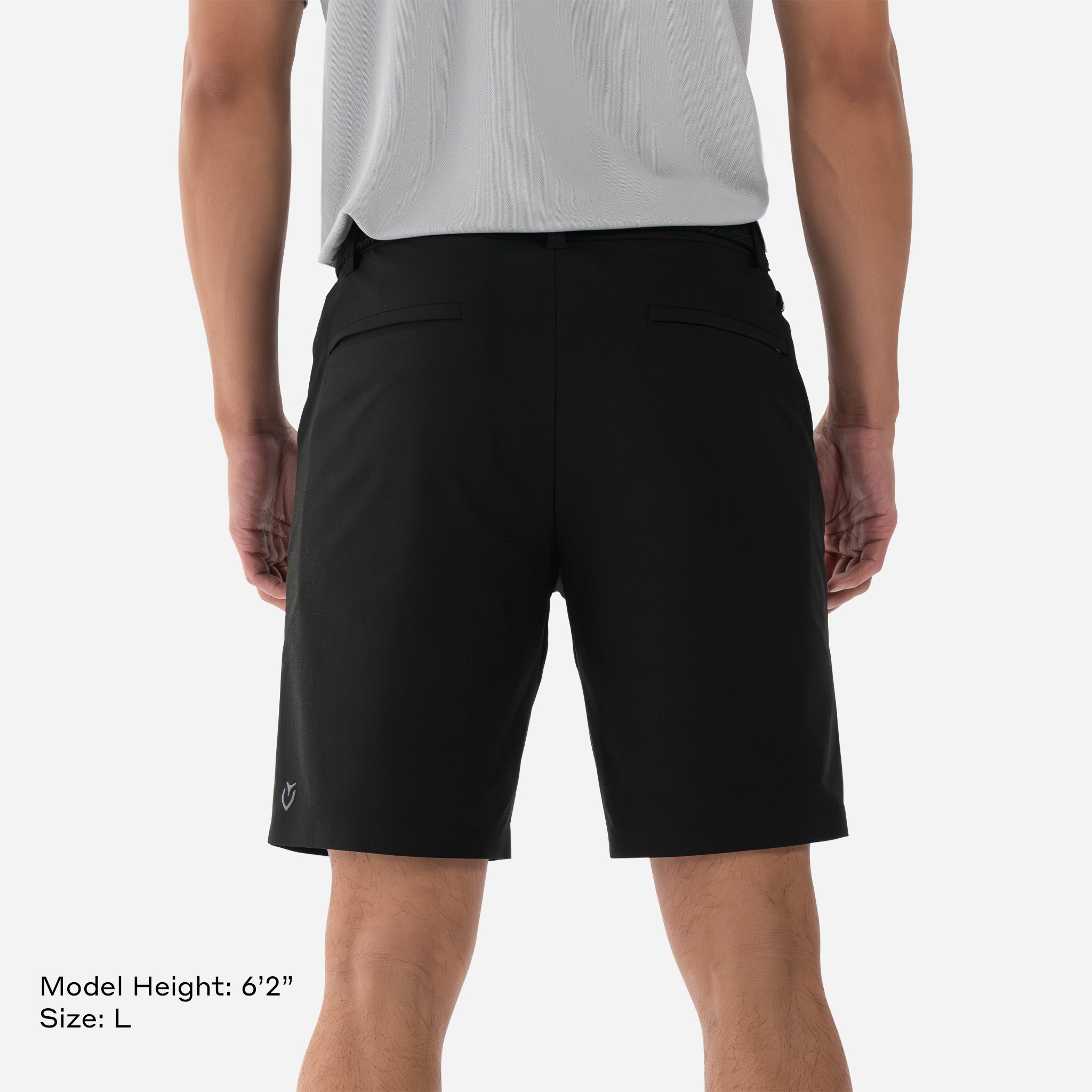 Performance 5 Pocket Short Black