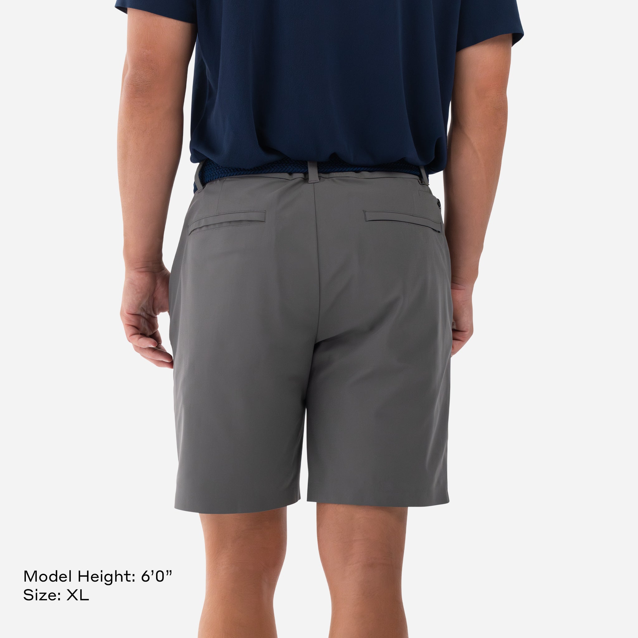 Performance 5 Pocket Short Charcoal Grey
