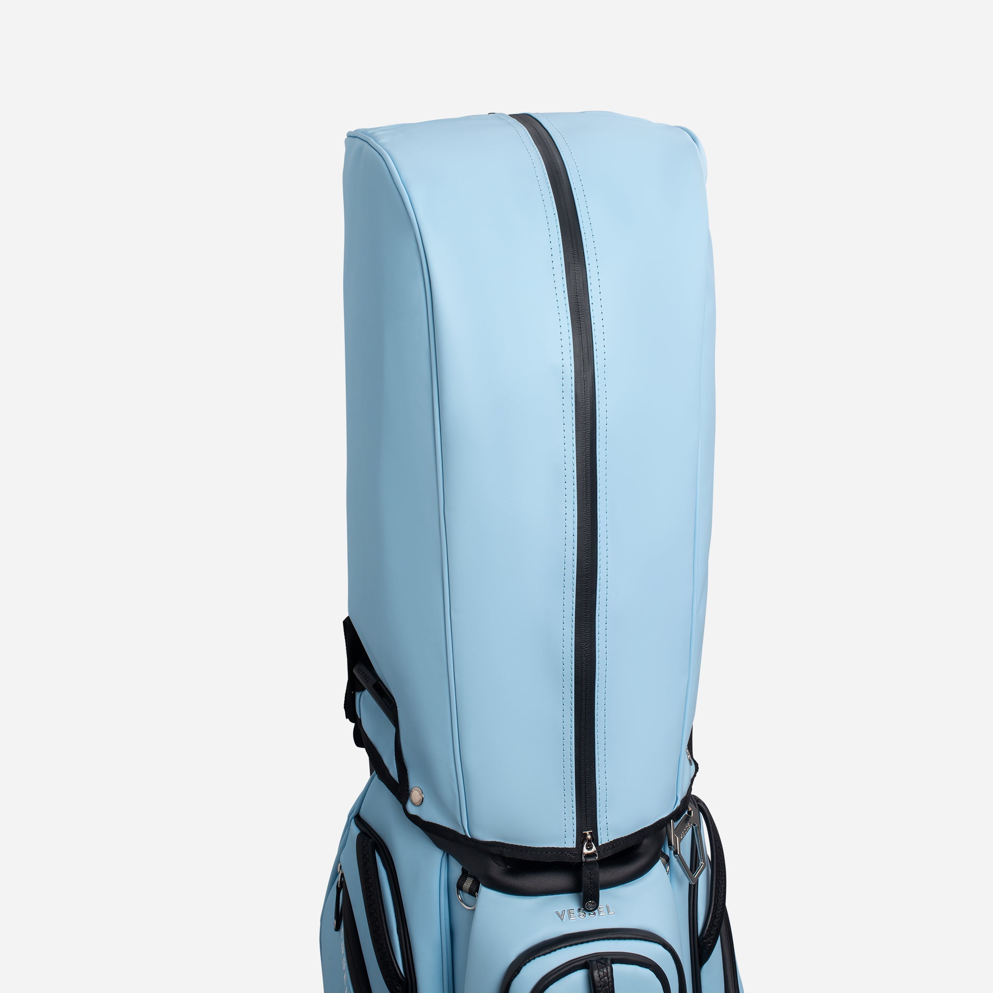 VESSEL Lux Pro Cart II in sky – premium golf cart bag