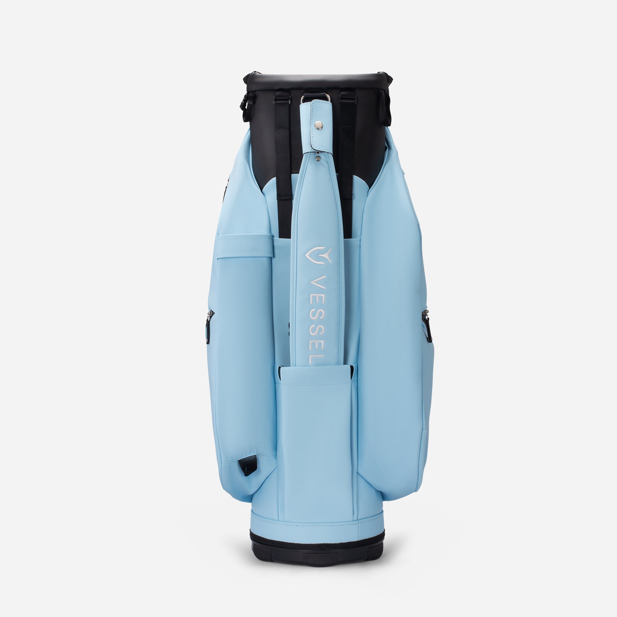 VESSEL Lux Pro Cart II in sky – premium golf cart bag