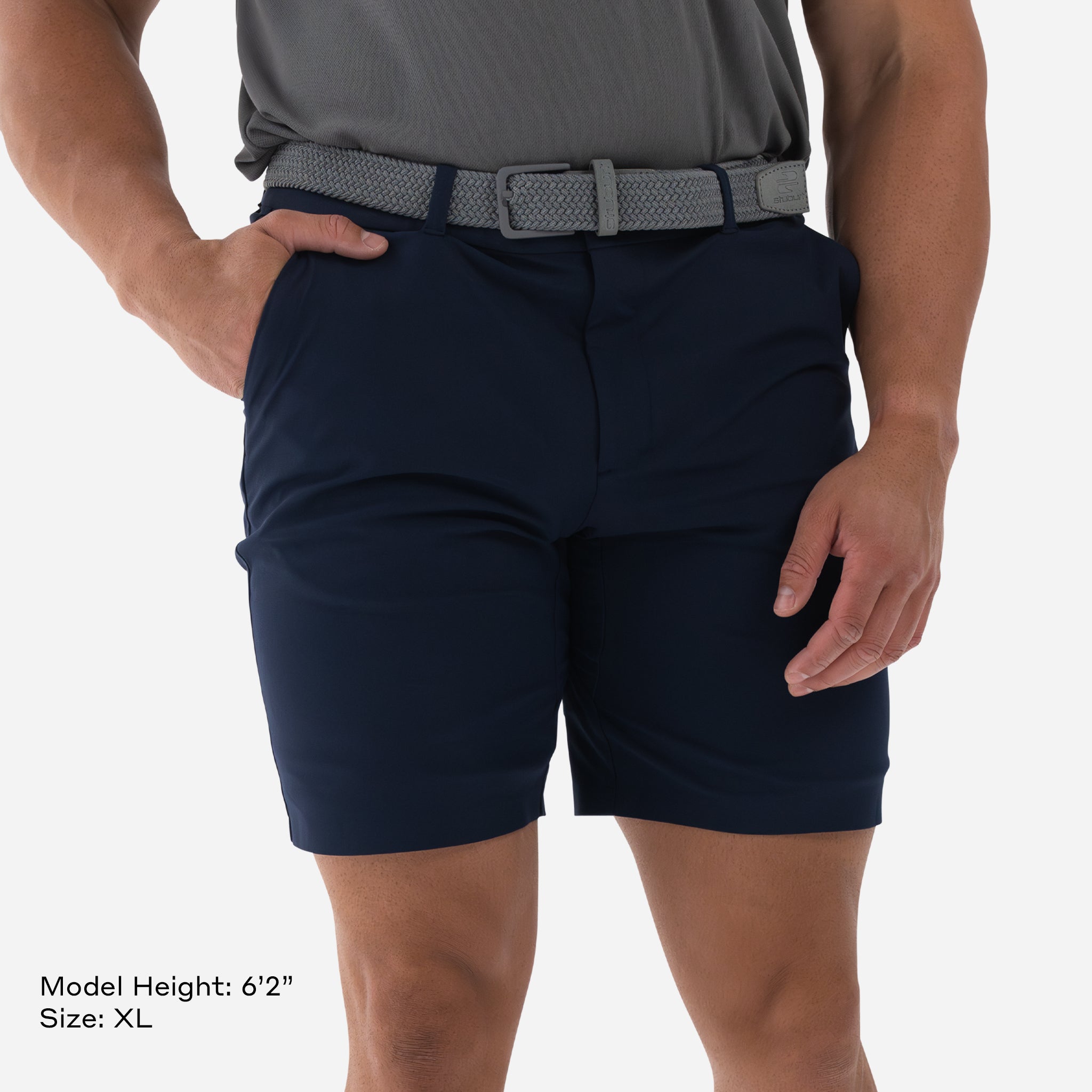 Performance 5-Pocket Short Midnight Navy