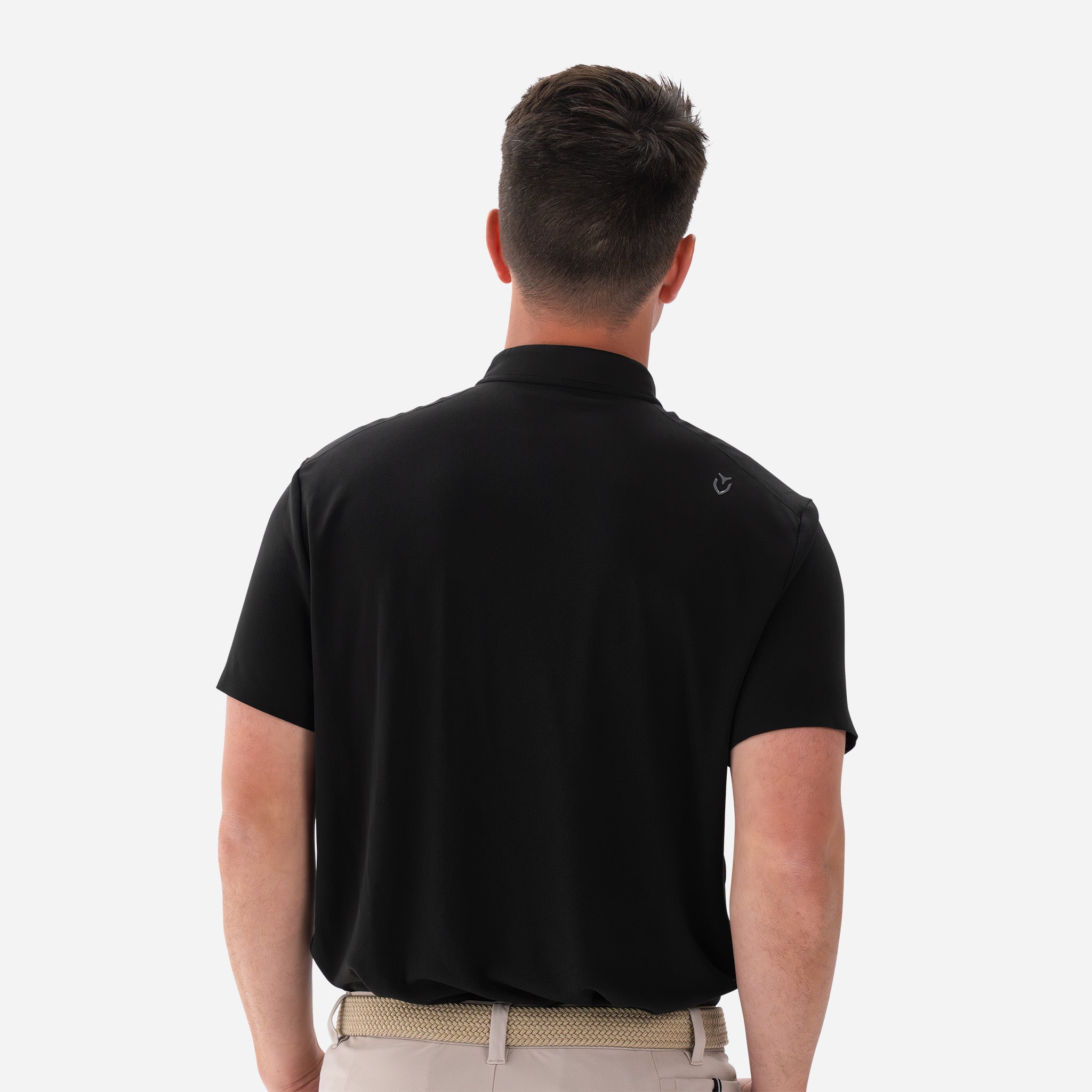 Performance Blade Collar Polo Black