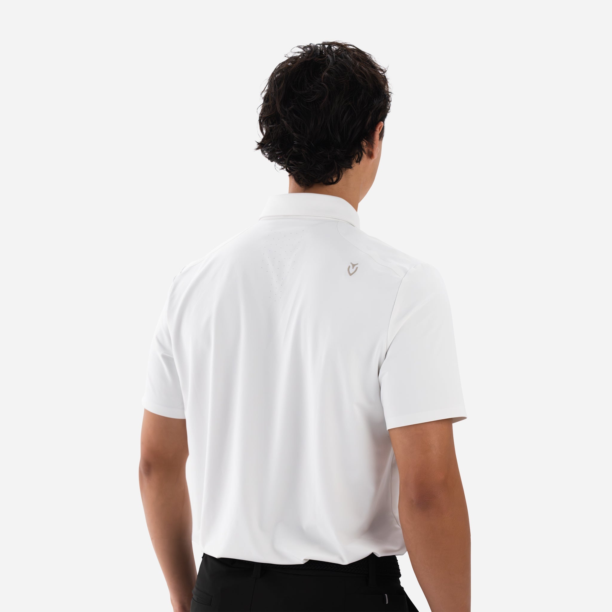 Performance Tech Polo Classic White
