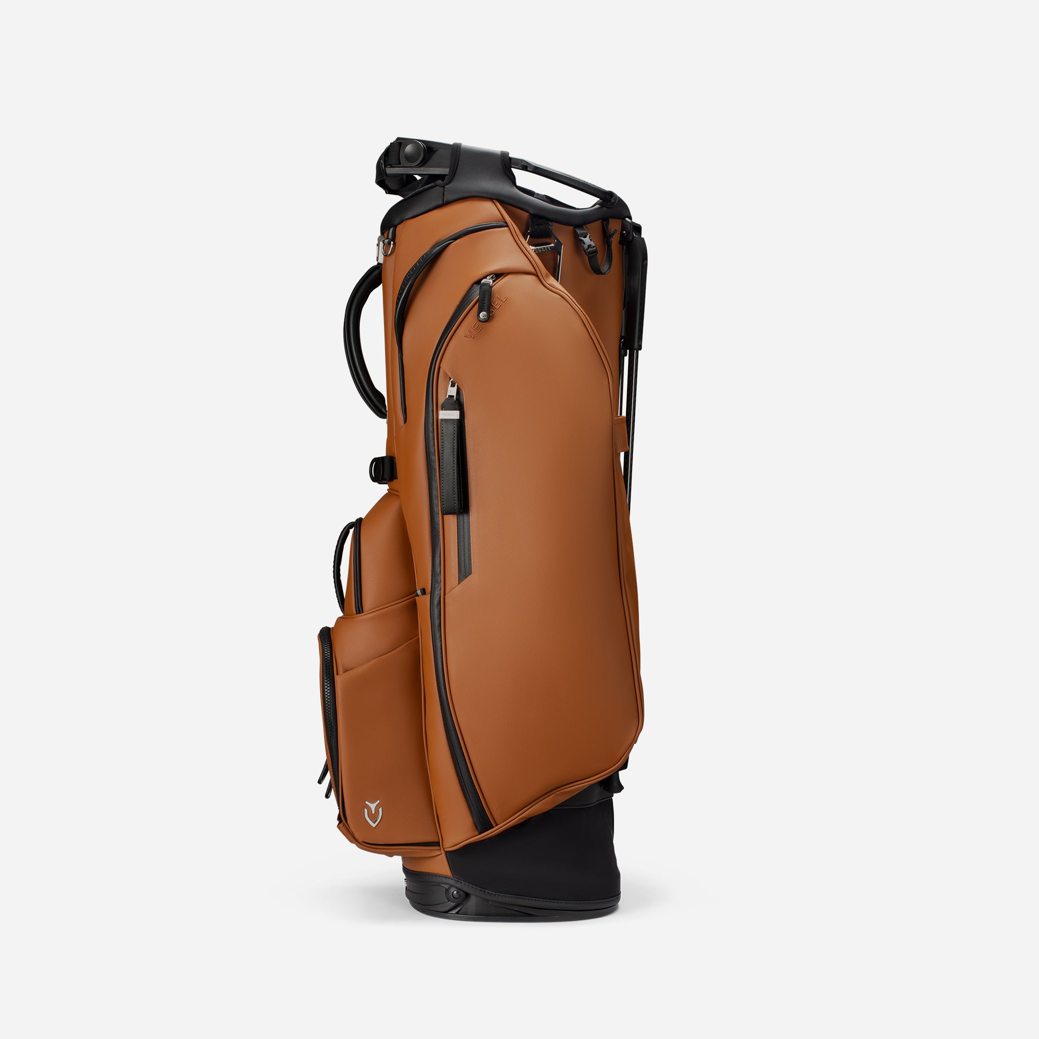 Player V Pro Stand Bag — Heritage Brown | VESSEL Thailand
