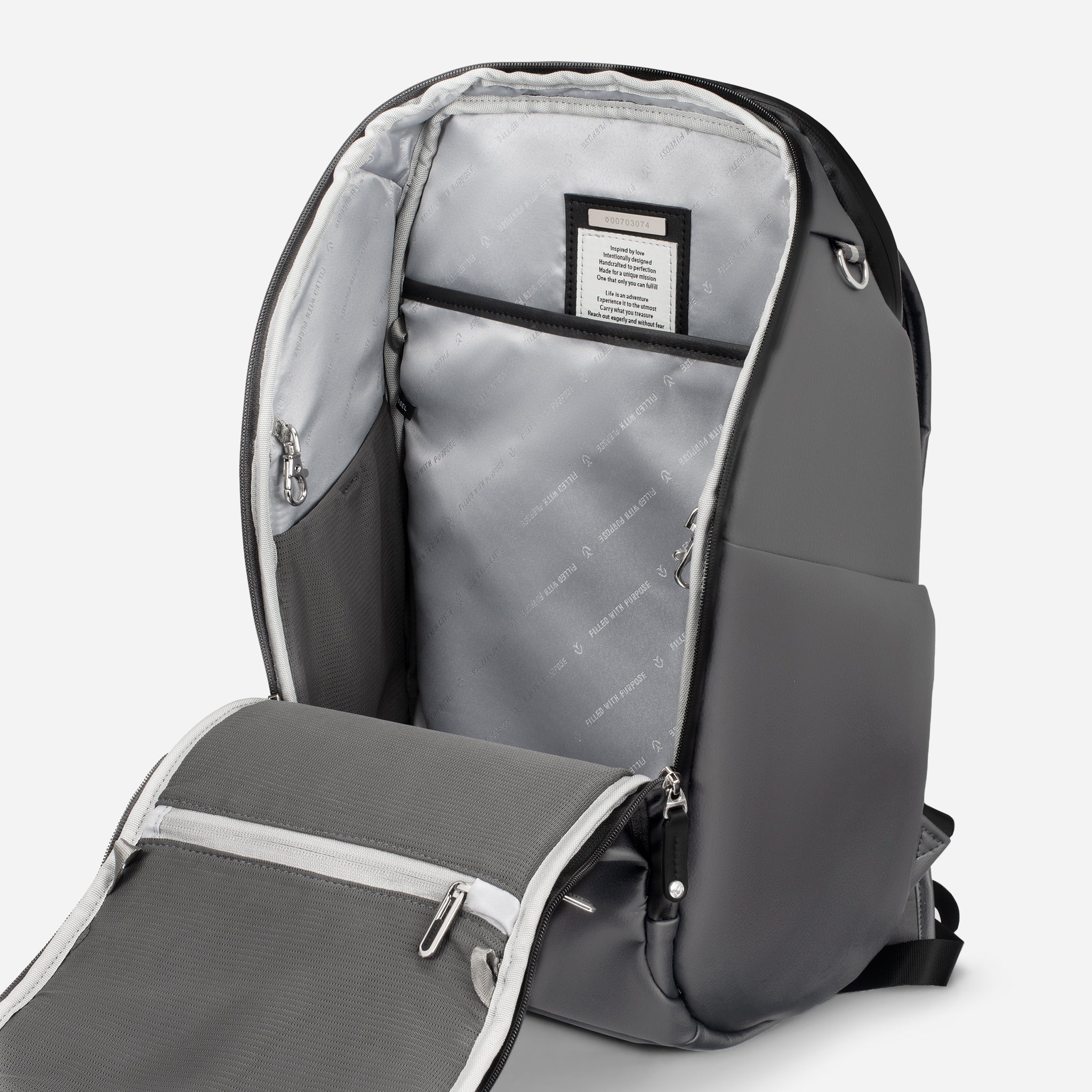 PrimeX 2.0 Backpack Pebbled Grey