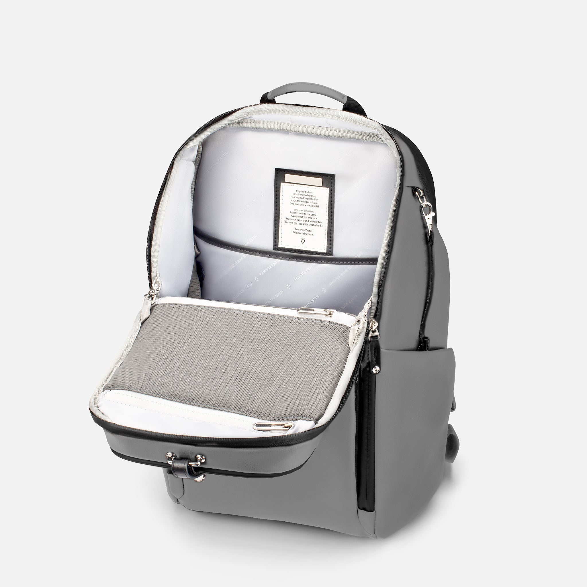 PrimeX 2.0 Plus Backpack Pebbled Grey