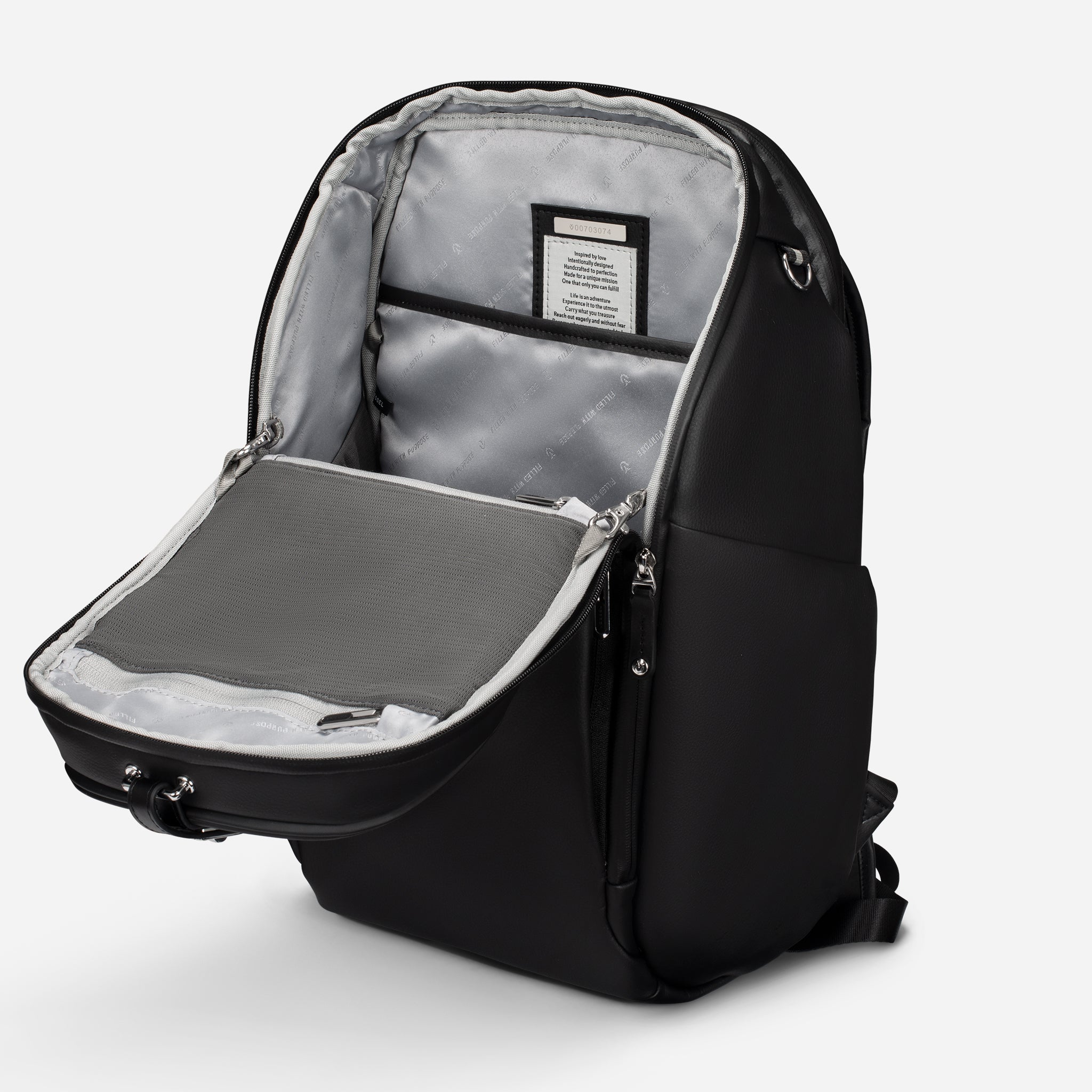 PrimeX 2.0 Backpack Pebbled Black