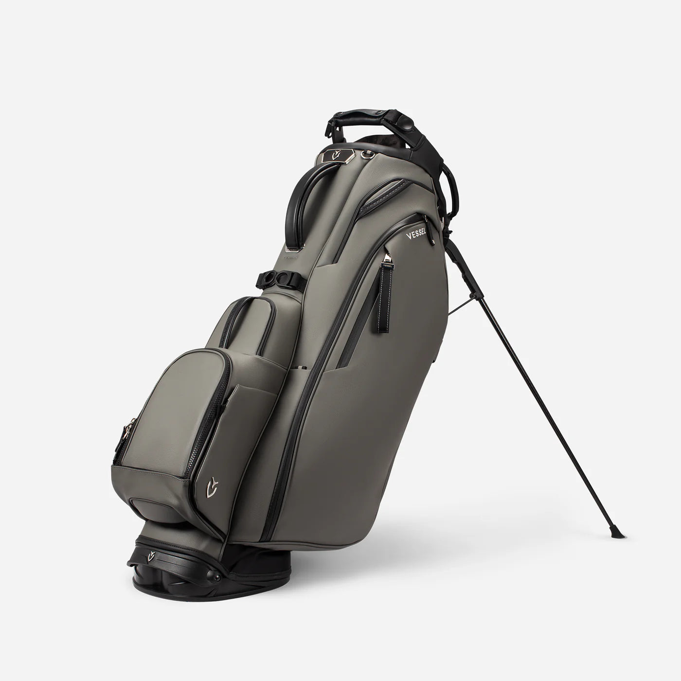 VESSEL Player V Pro Stand in grey – lightweight golf stand bag