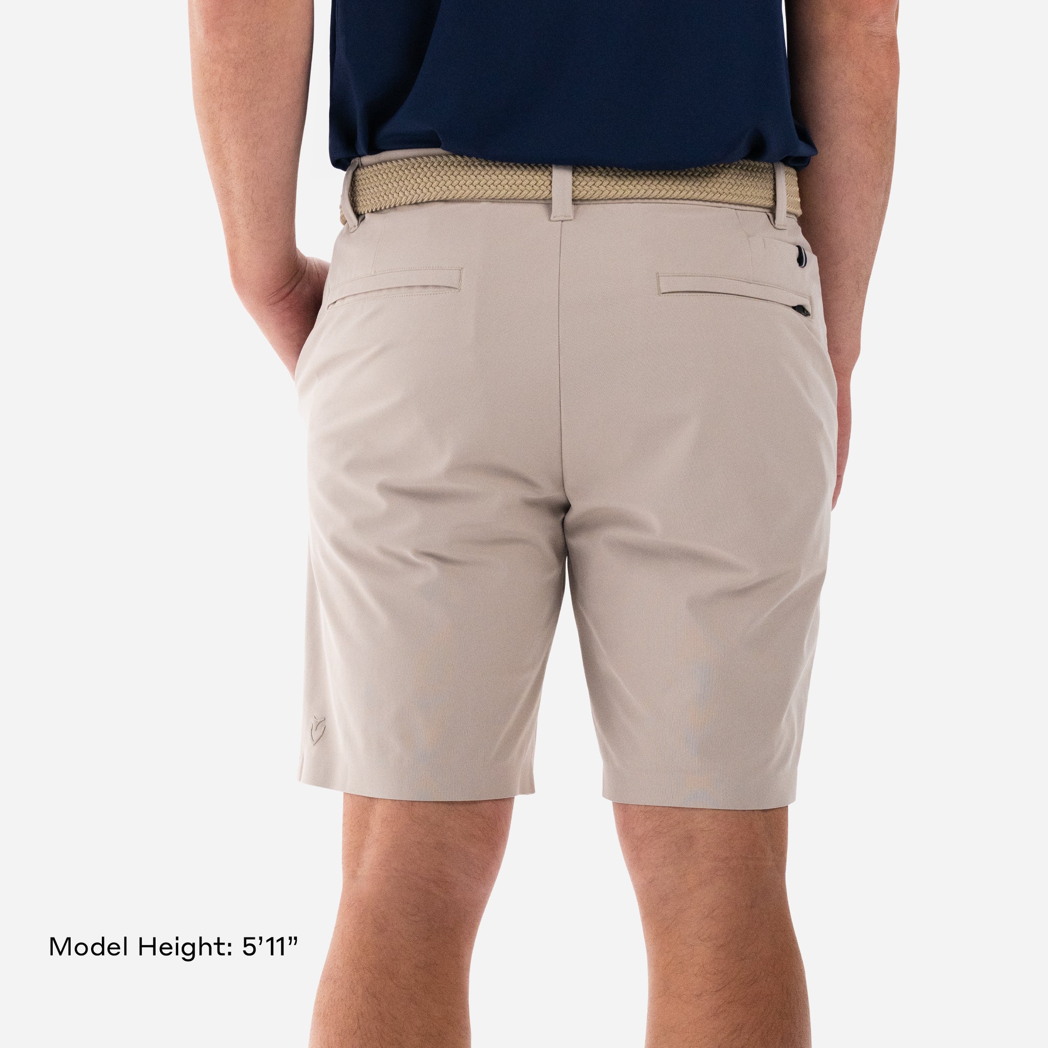 Performance 5-Pocket Short Taupe