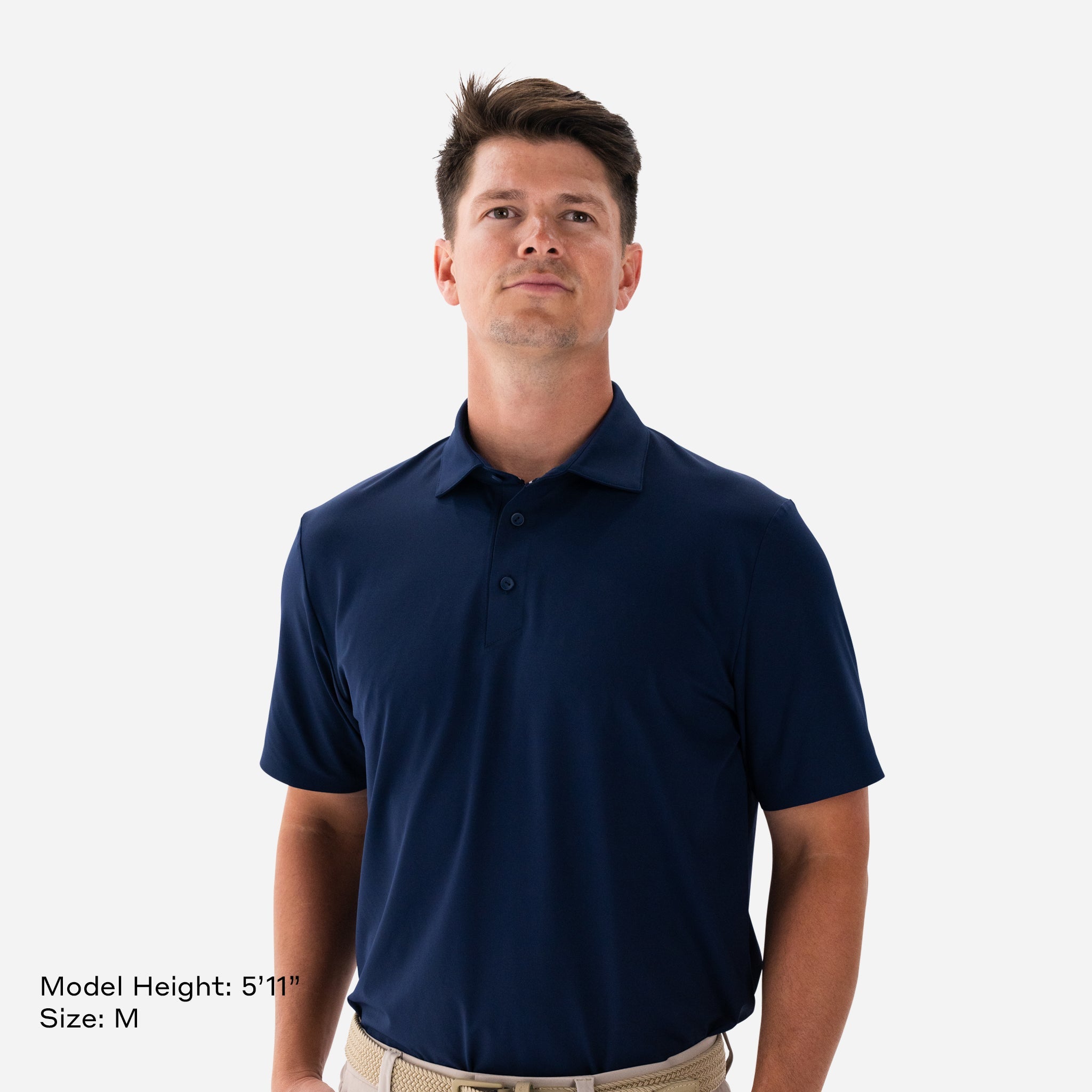 Performance Tech Polo Midnight Navy