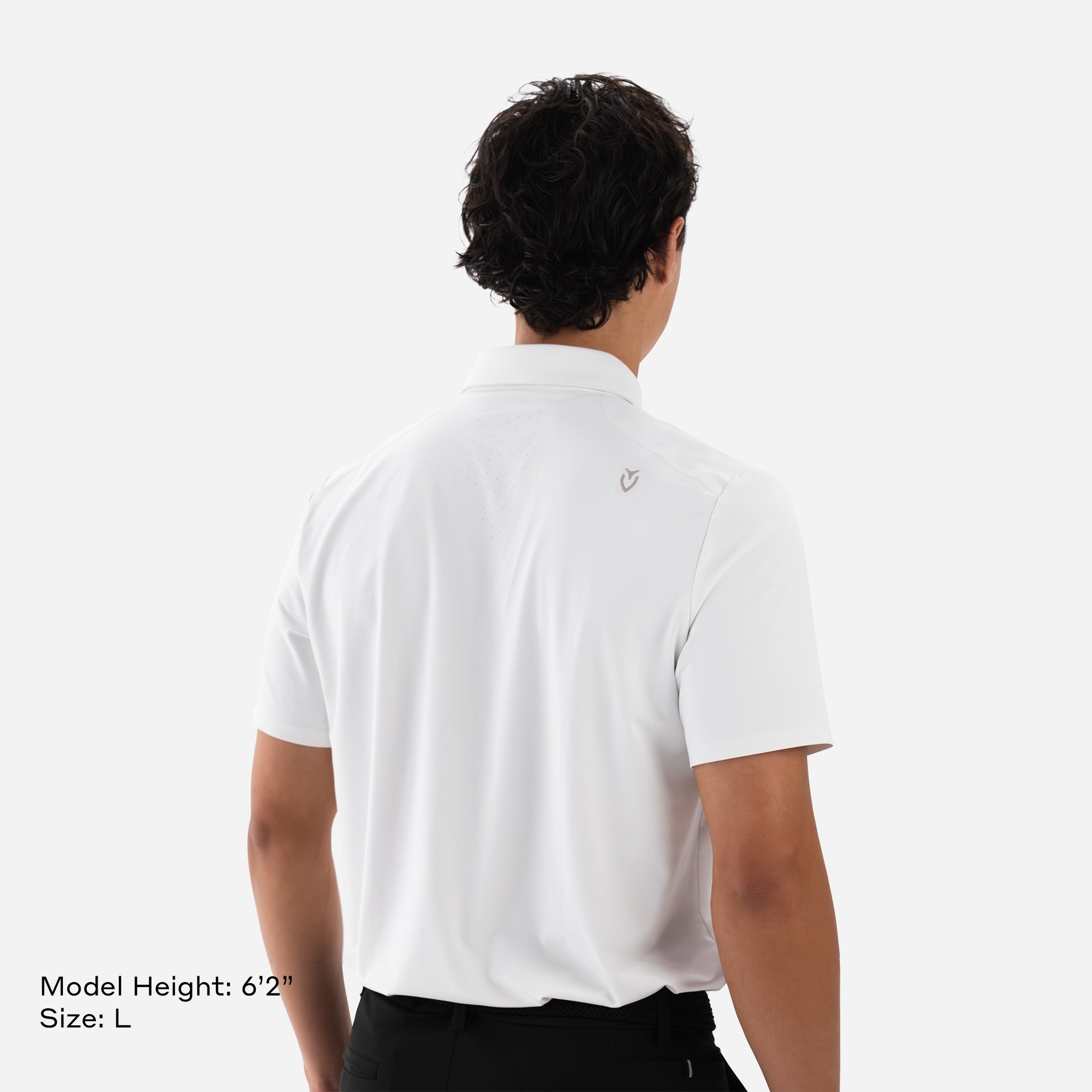 Performance Tech Polo Classic White