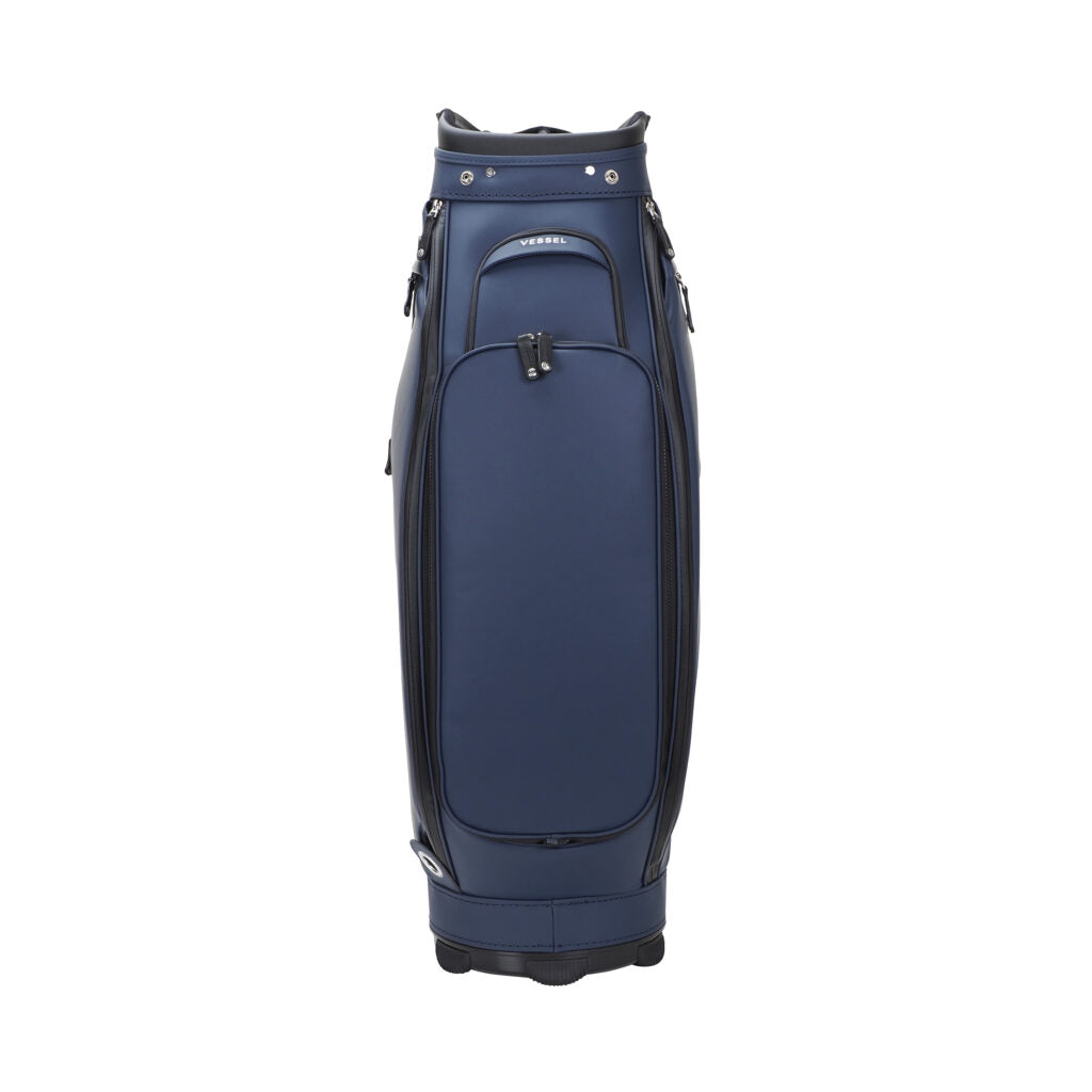VESSEL Japan Lux Cart 2.0 in carbon navy – premium golf cart bag