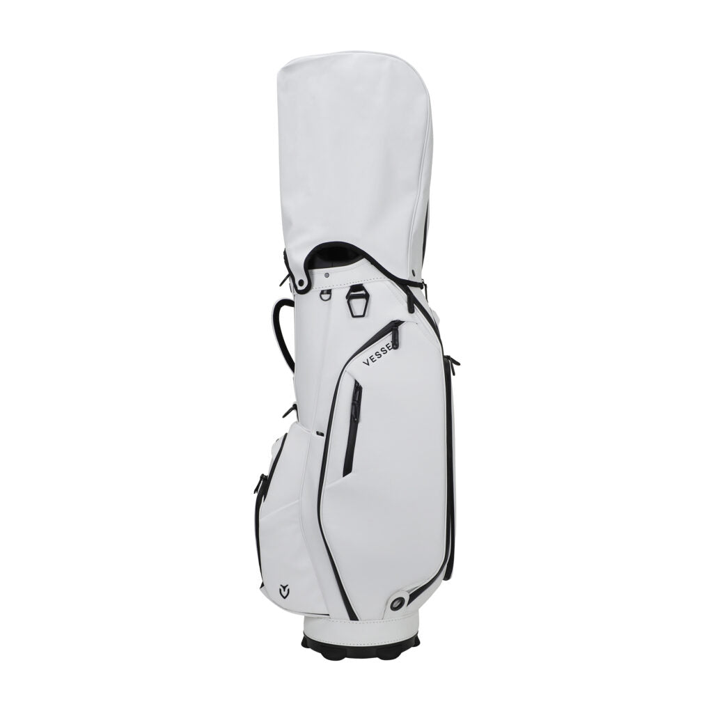 VESSEL Japan Lux Cart 2.0 in white – premium golf cart bag
