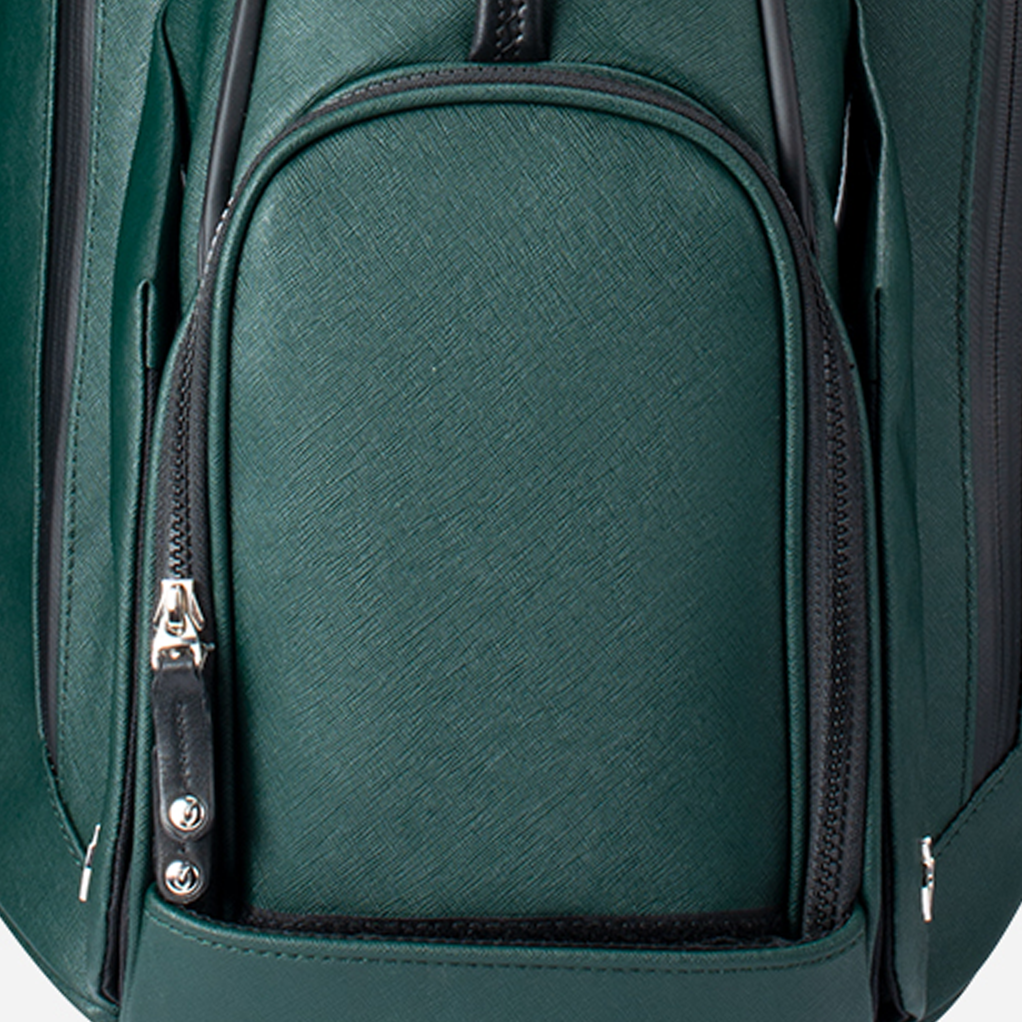 VESSEL Lux Stand in crosshatch green – lightweight golf stand bag