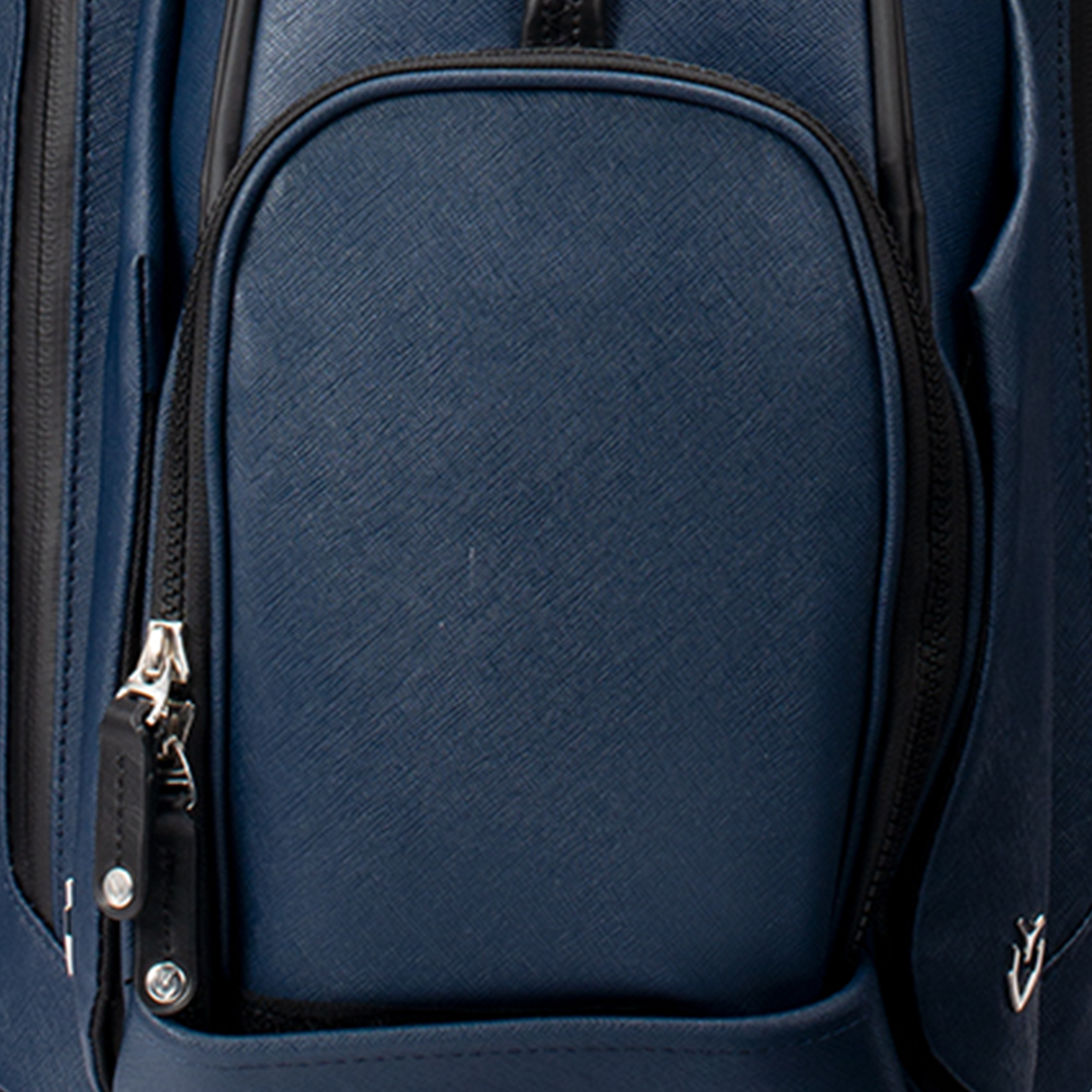 VESSEL Lux Stand in crosshatch navy – lightweight golf stand bag